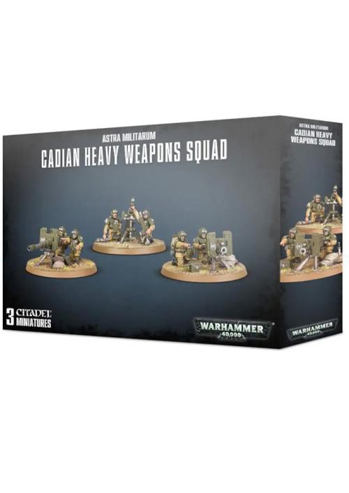 A/Militarum Cadian Heavy Weapon Squad