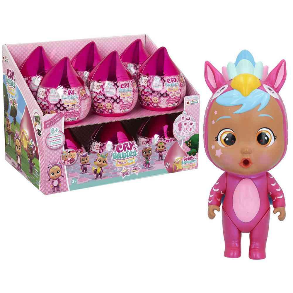 Selected image for CRYBABIES Lutke za devojčice Mini Pink Edition
