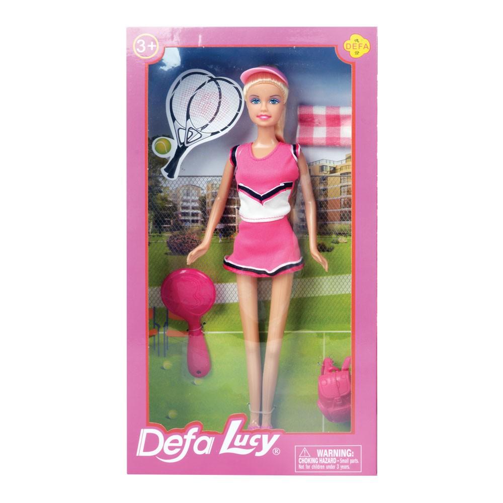 DEFA LUCY Lutka teniserka roze
