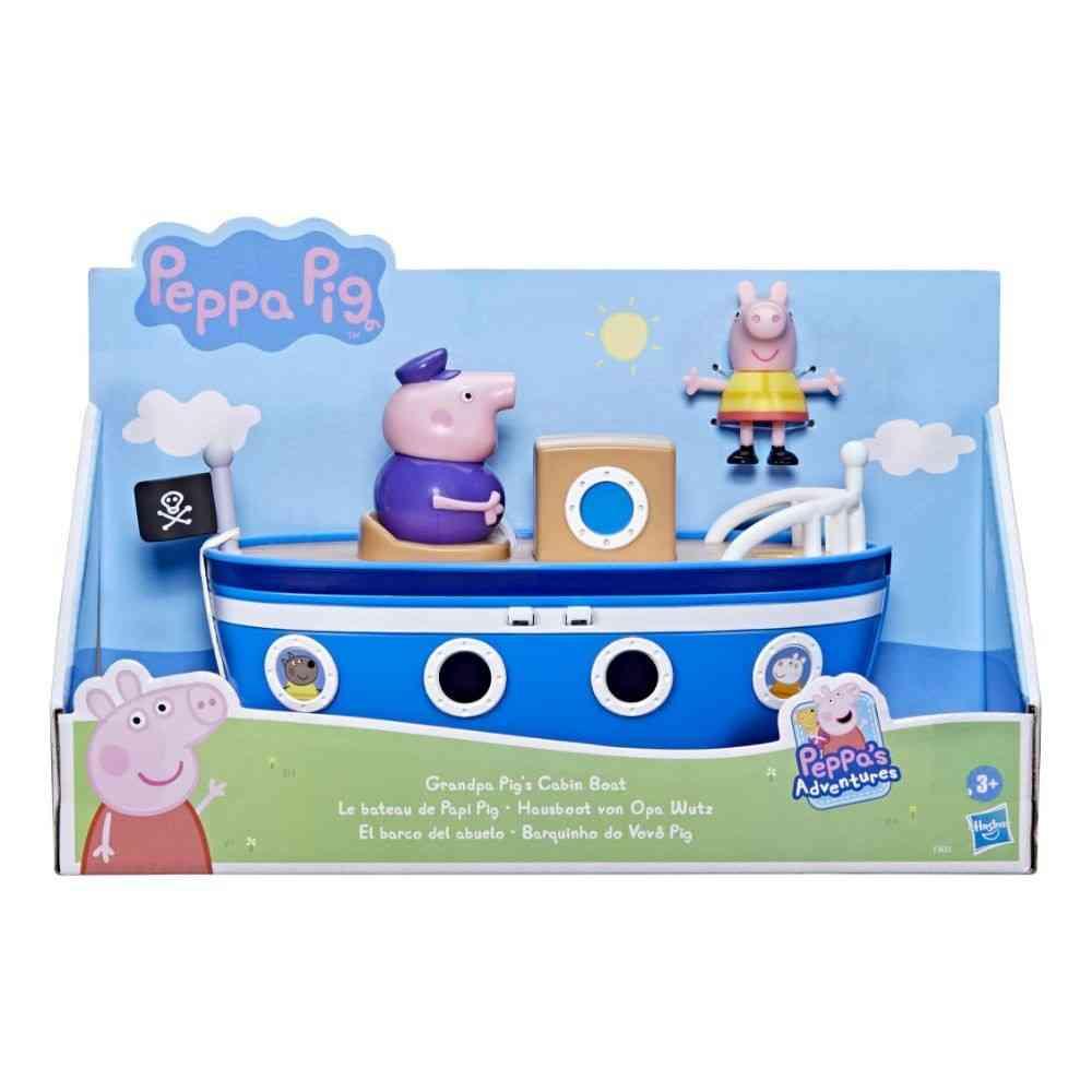 HASBRO Figurice Peppa Pig Grandga Pigs Cabin boat