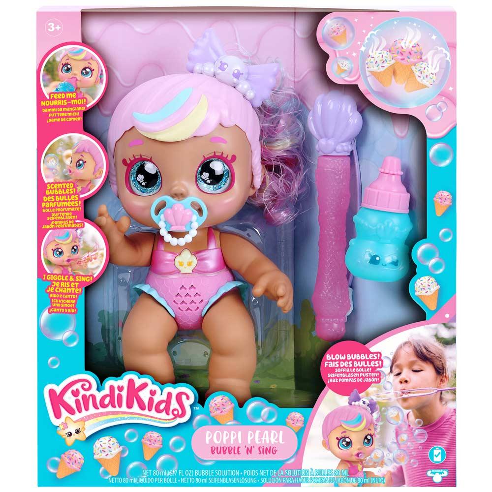 KINDY KIDS Beba lutka Bubble Sing Poppi Pearl