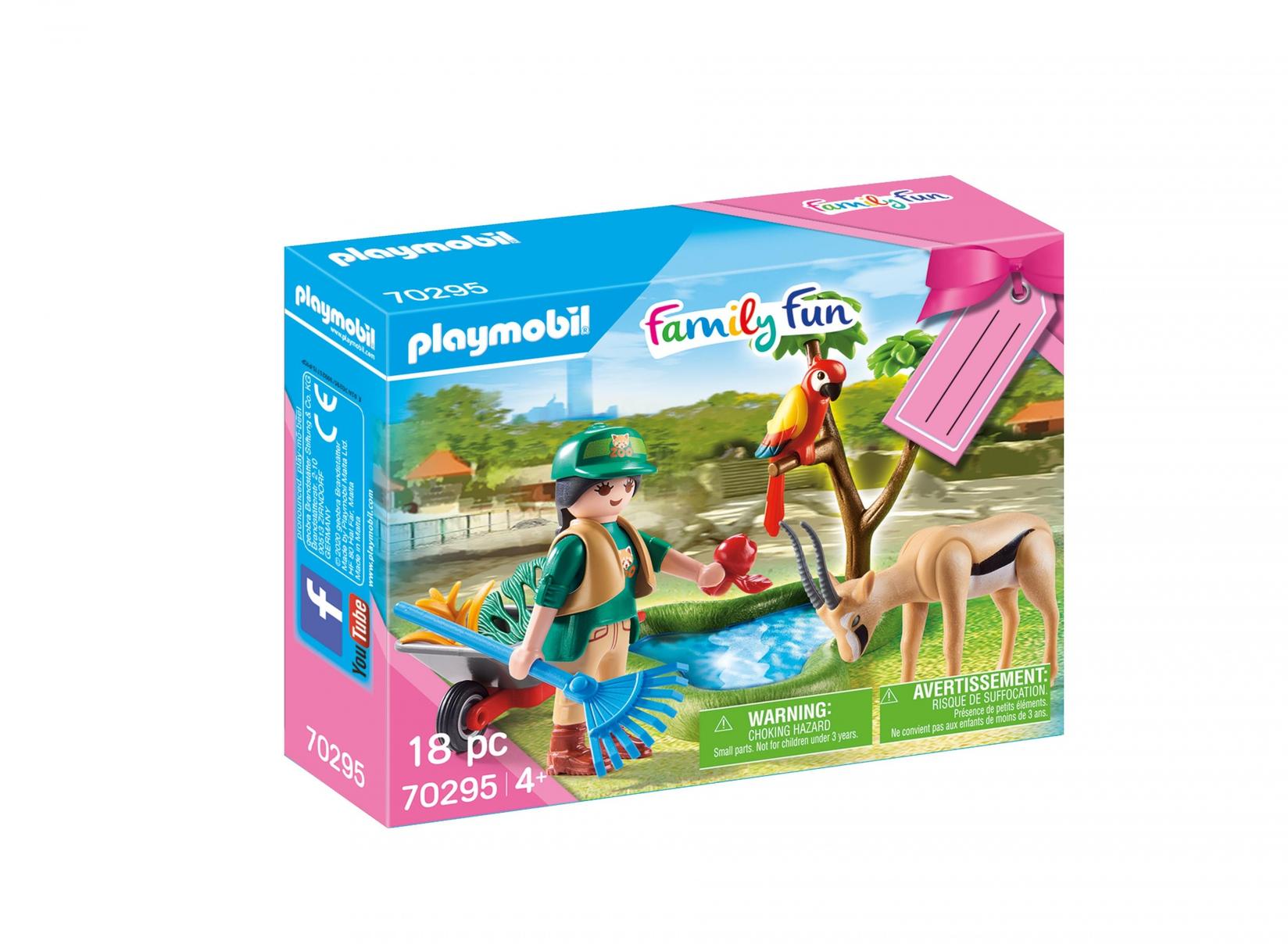 Playmobil FamilyFun Zoo set komplet figurica