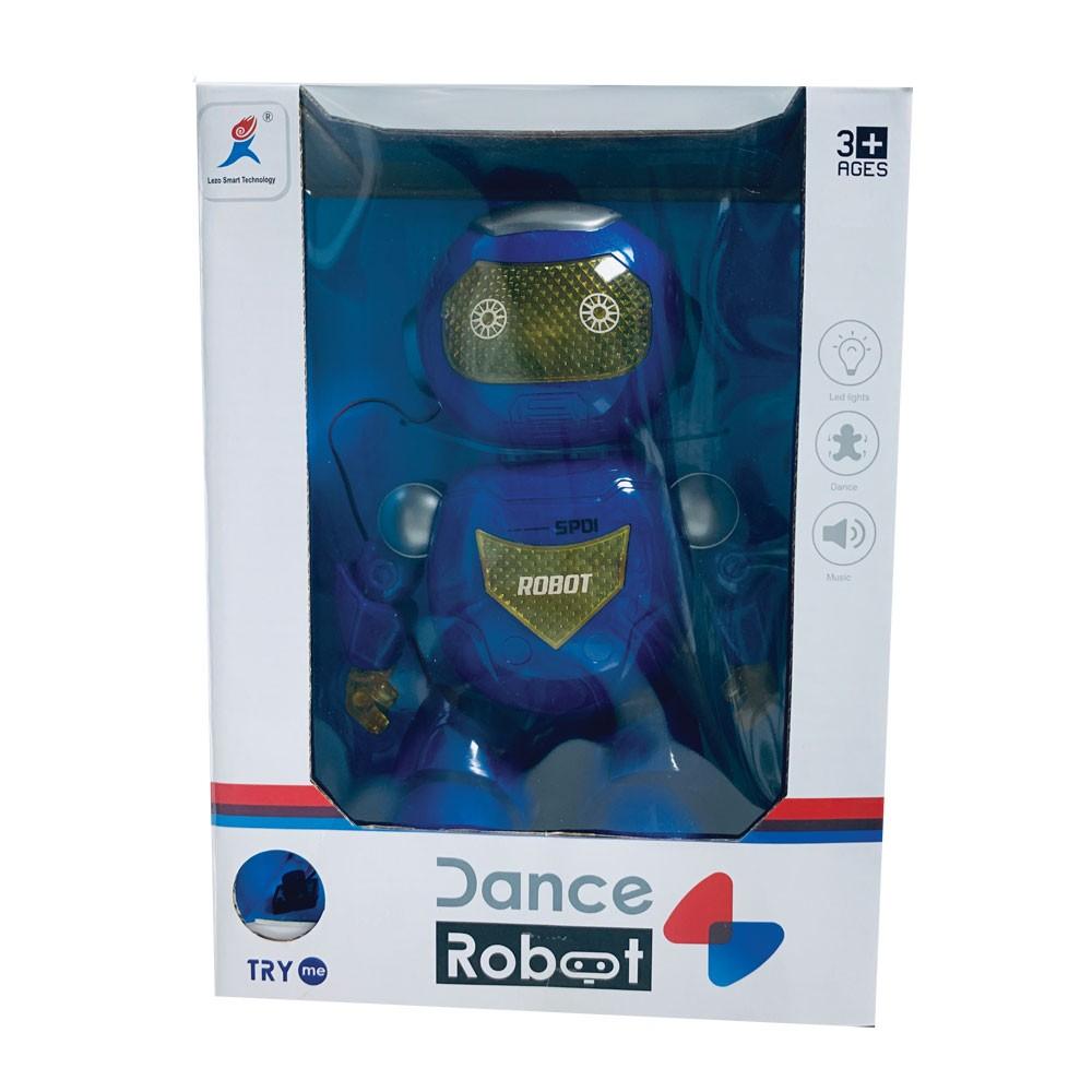 Svetleći robot plavi