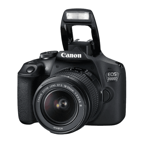 Selected image for CANON Digitalni fotoaparat EOS 2000D + objektiv EFS18-55 DC III