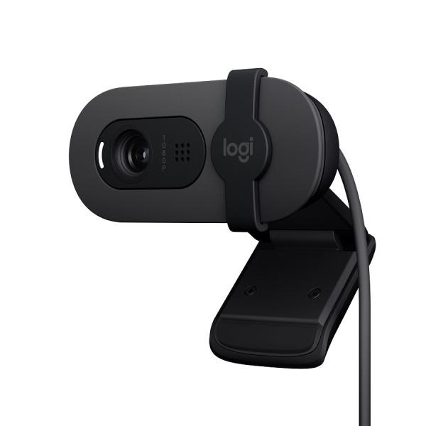 LOGITECH Full HD USB webcam brio 100 siva