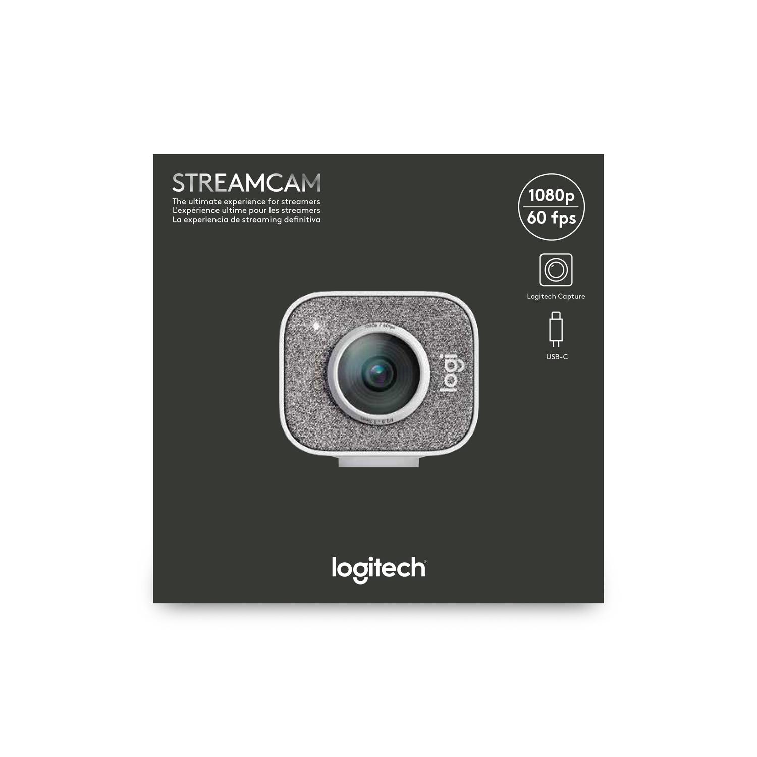 Selected image for Logitech StreamCam veb kamera 1920 x 1080 piksela USB 3.2 Gen 1 (3.1 Gen 1) Belo