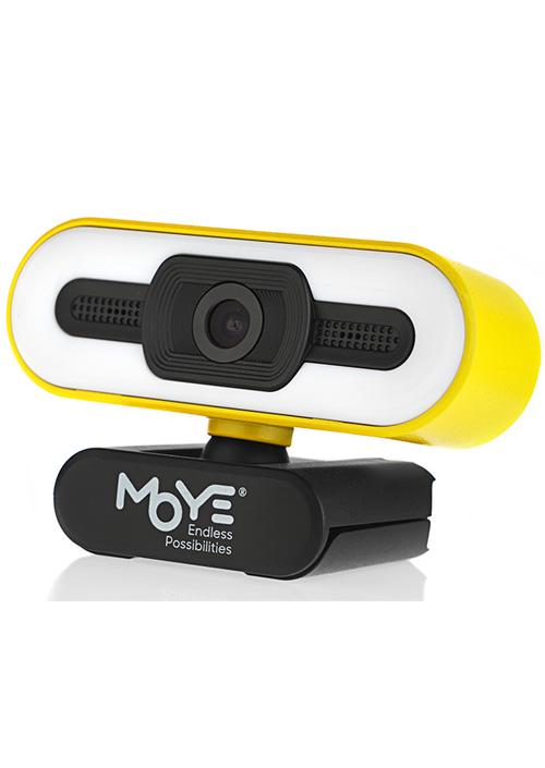 Moye Vision 2K Web kamera, 1440 p, Crna