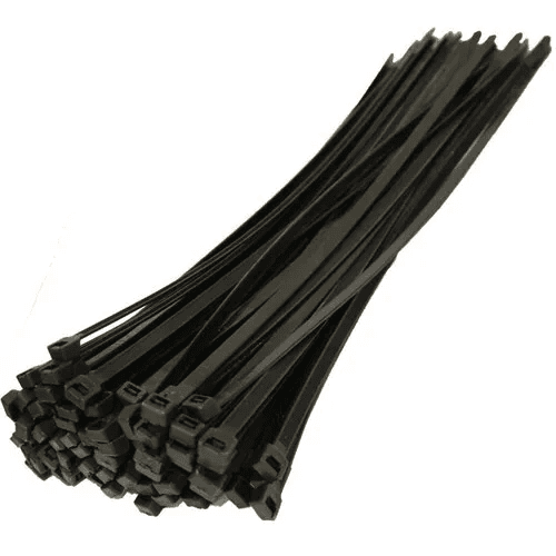 BEOROL Plastične vezice 8.0x300mm 100/1 crne