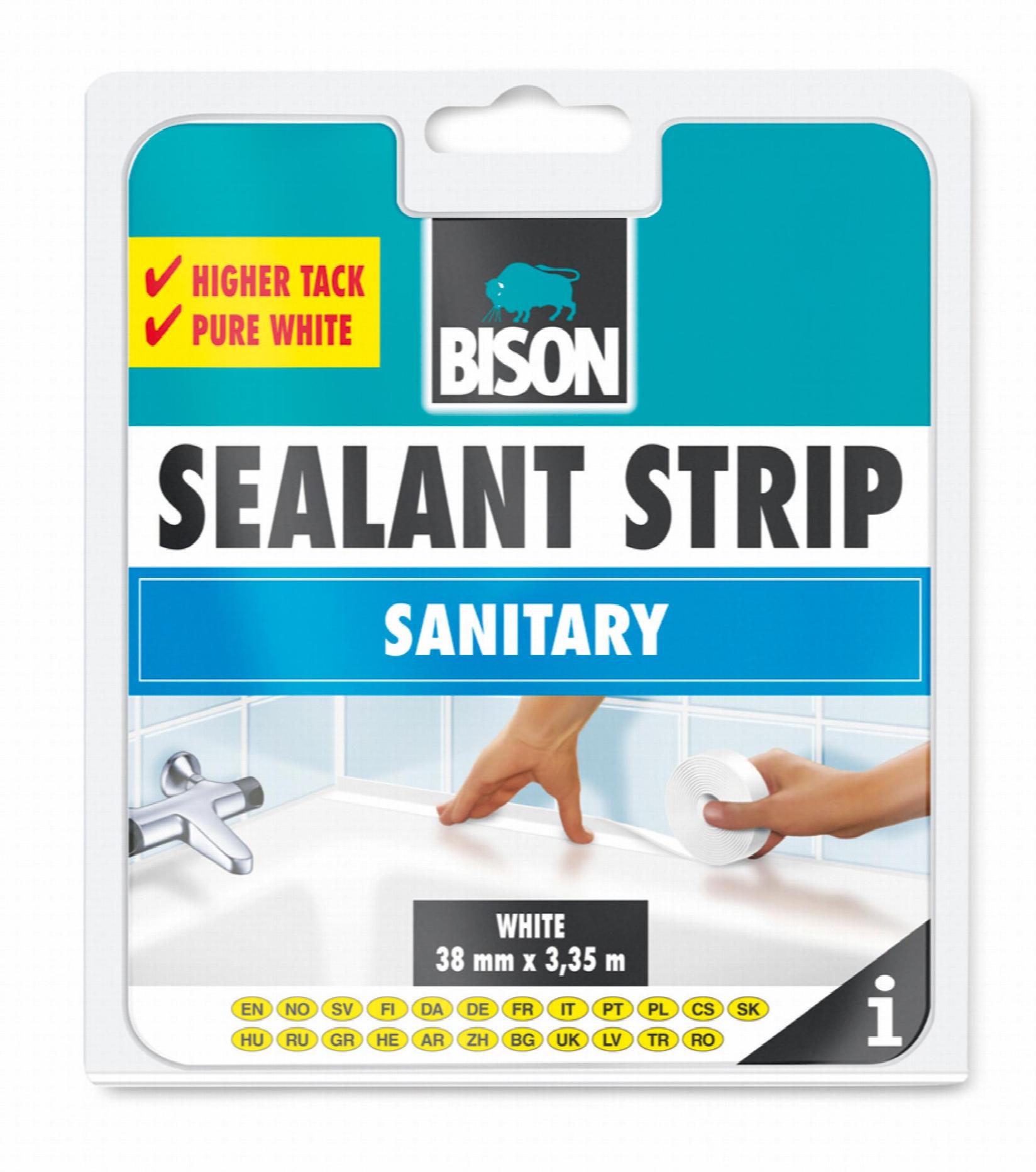 Selected image for BISON Sealantstrip Sanitary 22 mm X 3,35 m 041926