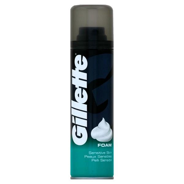 GILLETTE Pena za brijanje Sensitive 200 ml