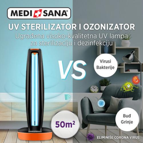 Selected image for MEDISANA UV + Ozone germicidni sterilizator i ozonizator compact 32W + zaštitne naočare