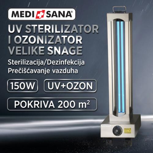 Selected image for MEDISANA UV + Ozone germicidni sterilizator i ozonizator proffesional 150W + zaštitne naočare