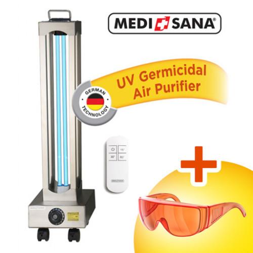 MEDISANA UV + Ozone germicidni sterilizator i ozonizator proffesional 150W + zaštitne naočare