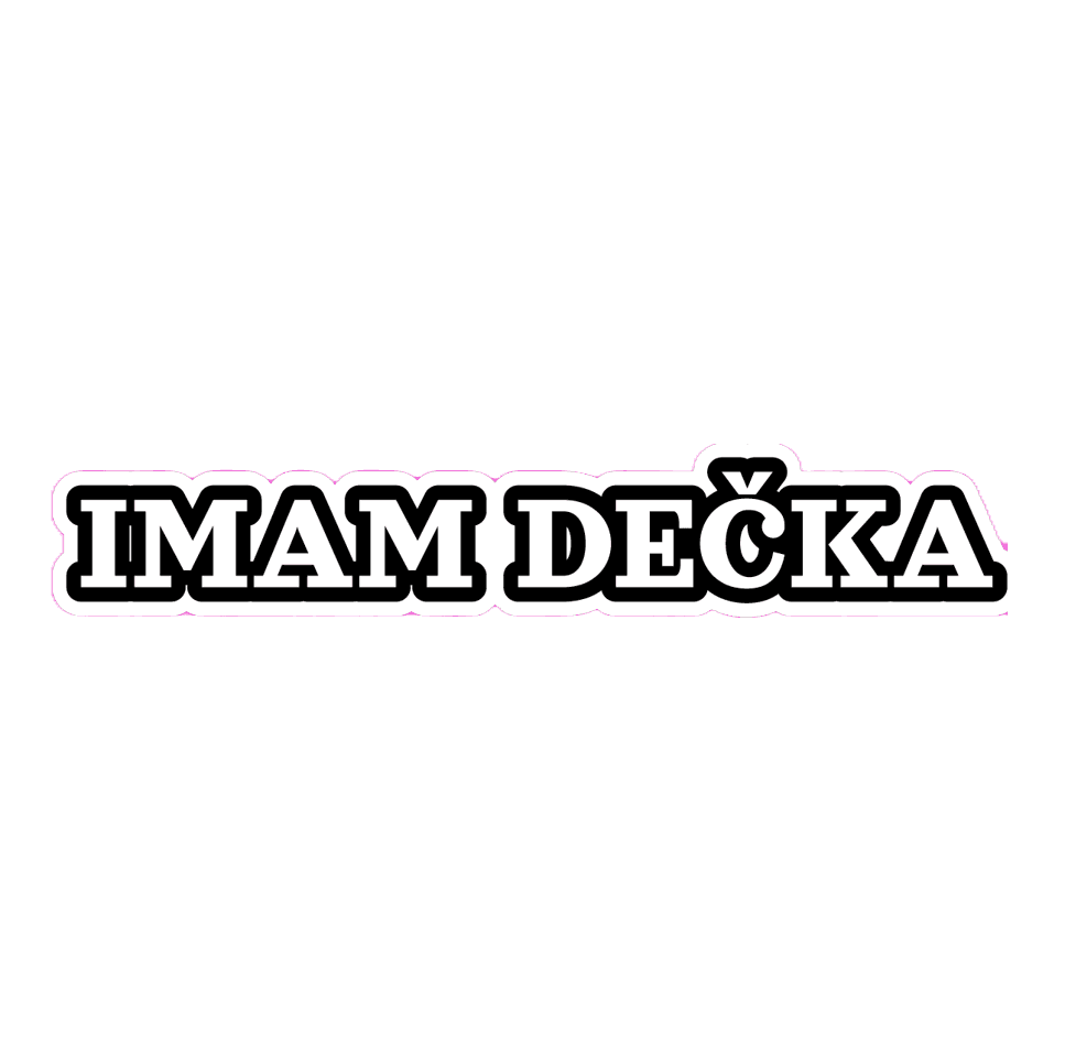 Selected image for AI_MERGEART Nalepnica "Imam Dečka"