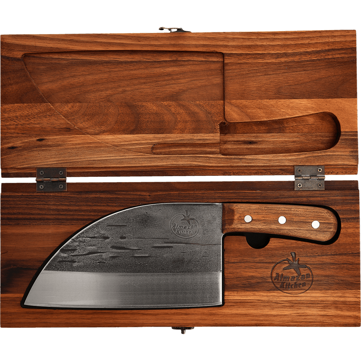 ALMAZAN KITCHEN Originalni Srpski nož sa drvenom kutijom