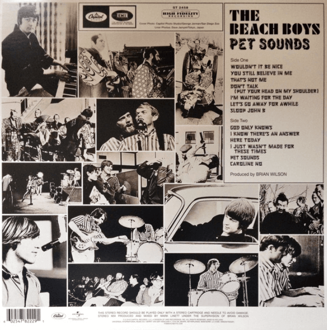 Selected image for THE BEACH BOYS - Pet Sounds (Stereo 180g Vinyl Reissue)