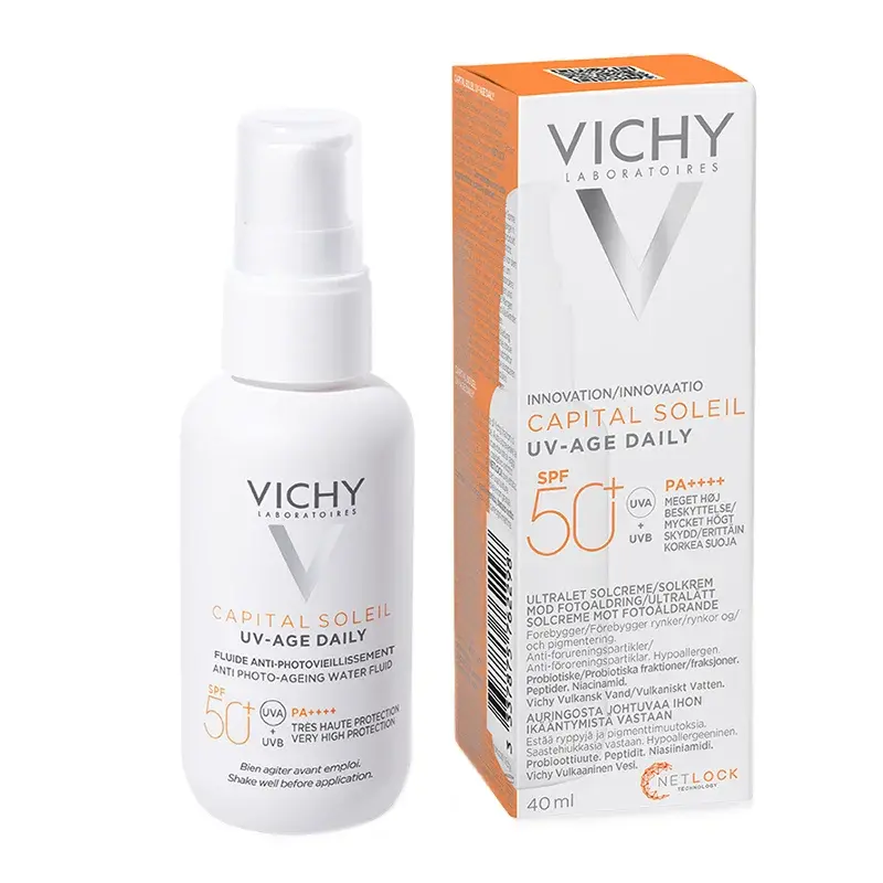 VICHI Capital soleil fluid za zaštitu od sunca sa efektom protiv starenja spf 50 - 50 ml