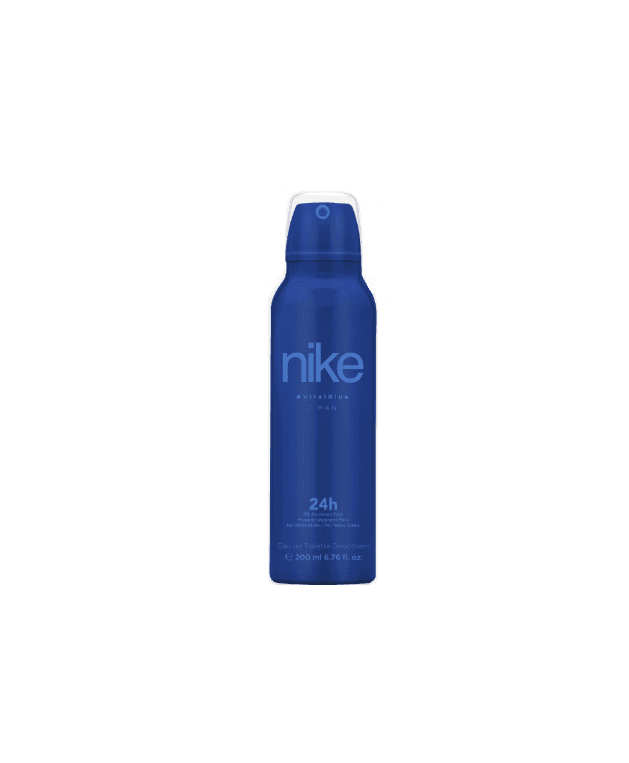 NIKE PERFUMES Muški dezodorans u spreju bez aluminijumovih soli Viral blue, 200 ml