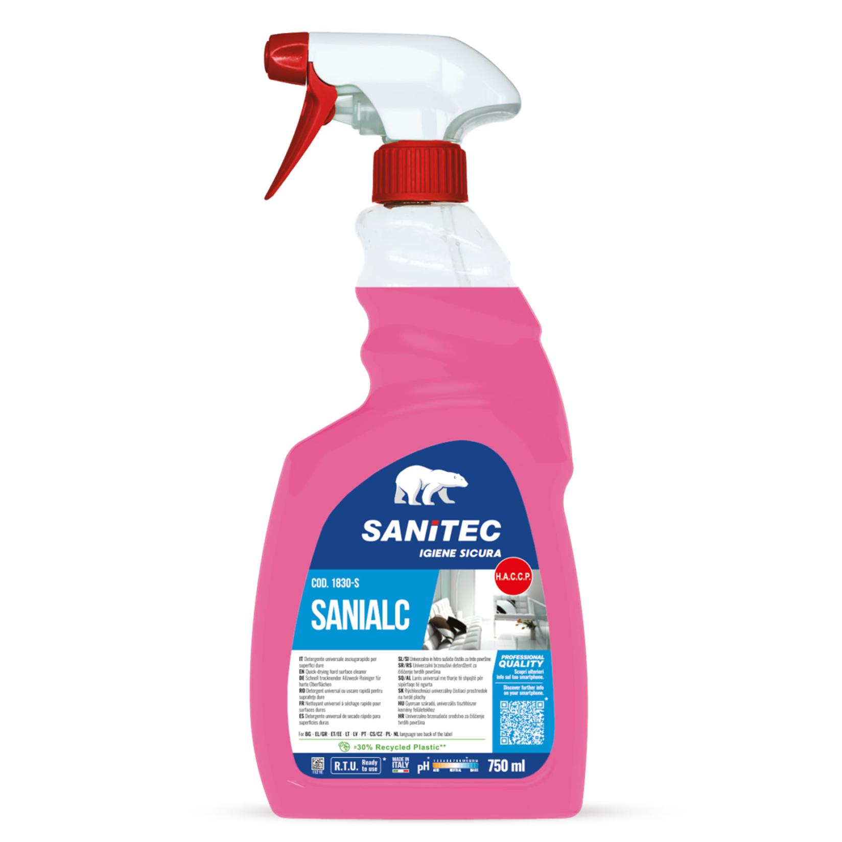 SANITEC Sredstvo za čišćenje i odmašćivanje Sanialc 750ml