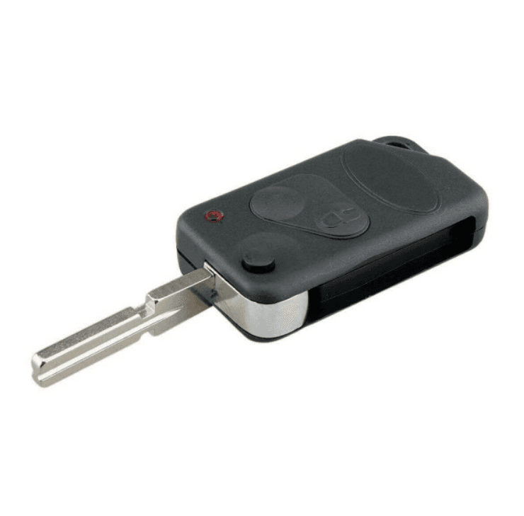 CAR 888 ACCESSORIES Kućište oklop ključa 2 dugmeta za Land Rover crno