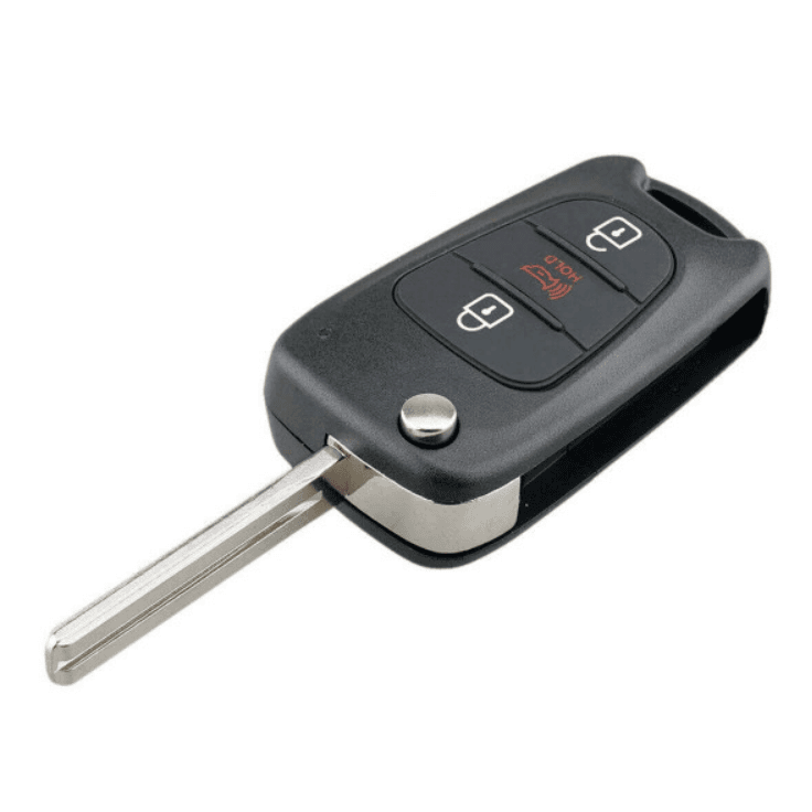 CAR 888 ACCESSORIES Kućište oklop ključa 3 dugmeta za Toy40 crno