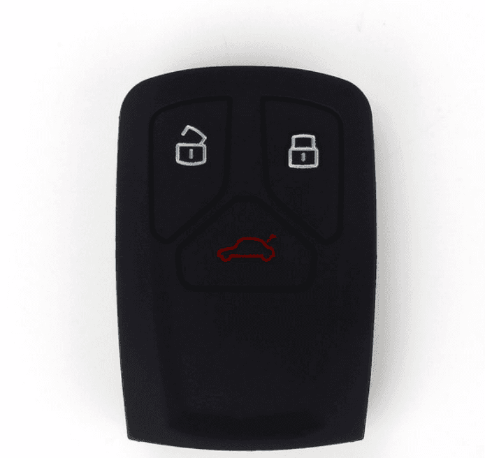 CAR 888 ACCESSORIES Silikonska navlaka za ključeve Audi crna