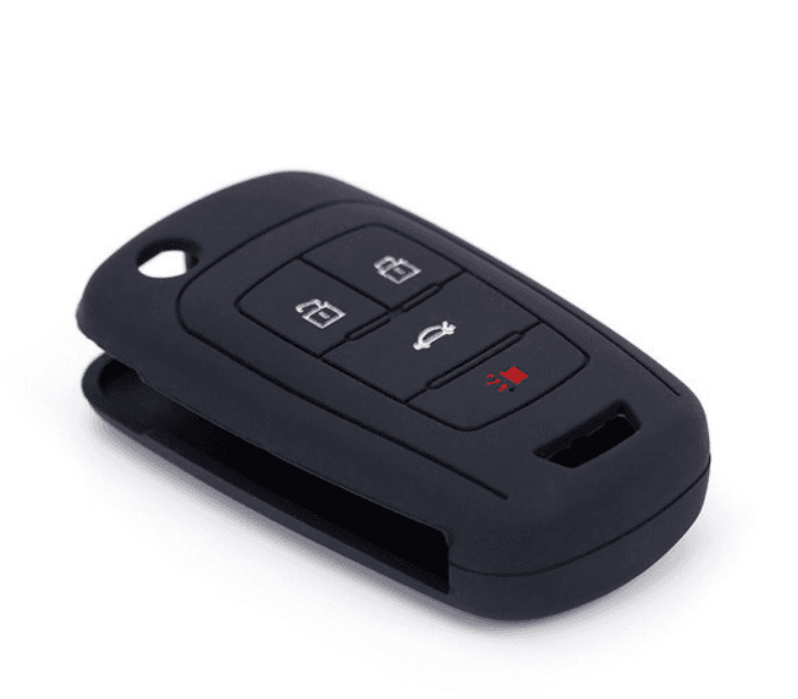 CAR 888 ACCESSORIES Silikonska navlaka za ključeve Chevrolet crna