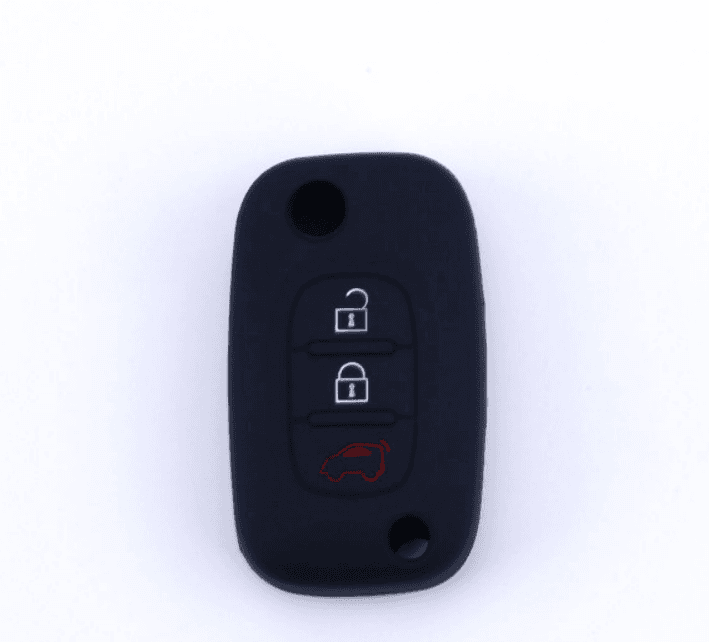 CAR 888 ACCESSORIES Silikonska navlaka za ključeve Smart crna