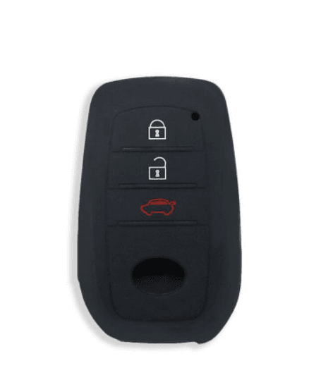 CAR 888 ACCESSORIES Silikonska navlaka za ključeve Toyota crna