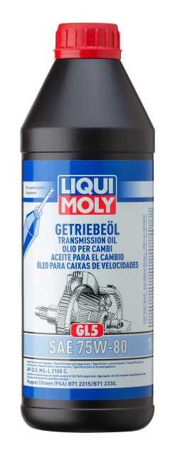 LIQUI MOLY Polusintetičko hipoidno ulje za menjače GL5 75W-80 1L