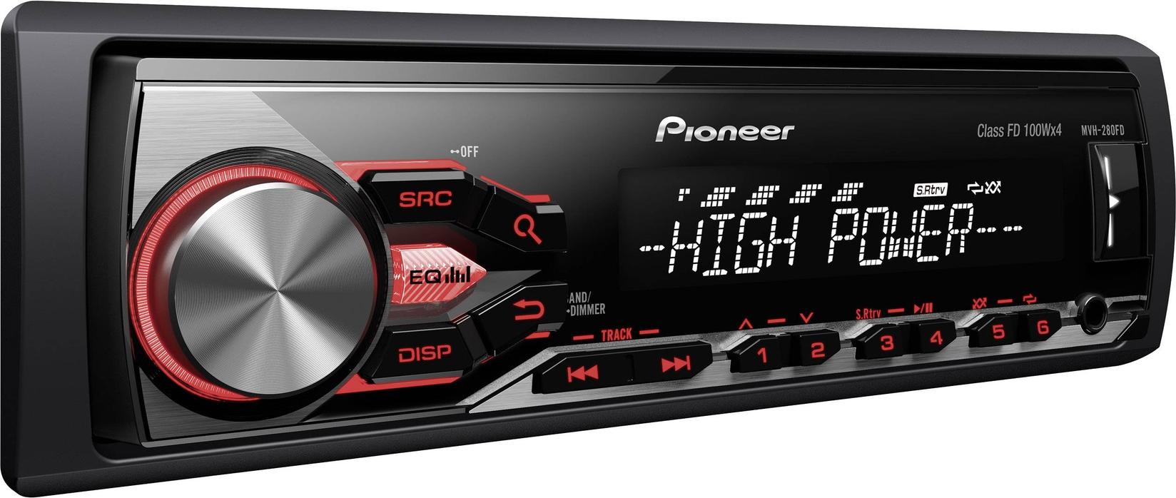 Selected image for PIONEER Auto radio MVH-280FD 4x100W