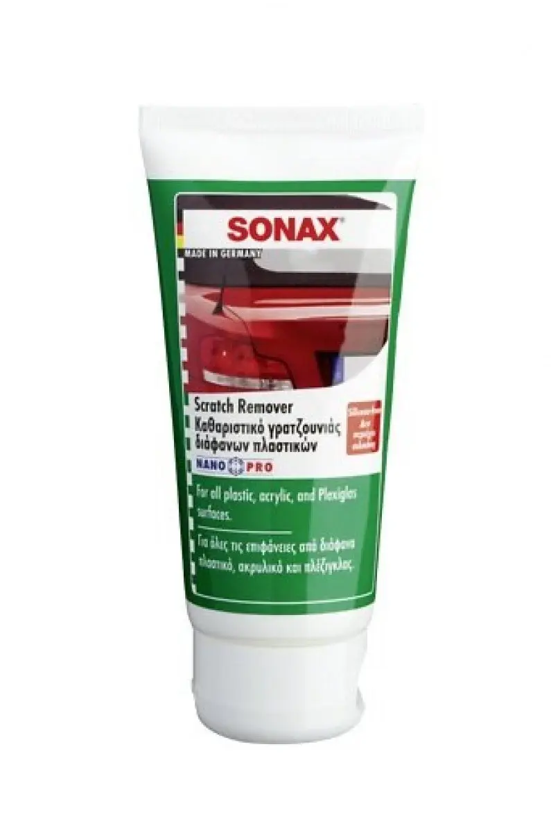 SONAX  Scratch remover  Pasta za ogrebotine na providnoj plastici, 75ml
