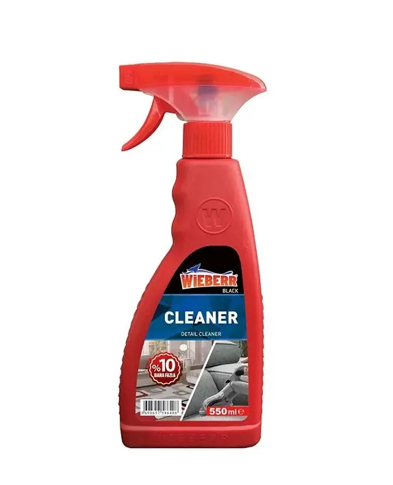 Selected image for WIEBERR Black Cleaner Sredstvo za dubinsko pranje vozila i nameštaja, 550 ml