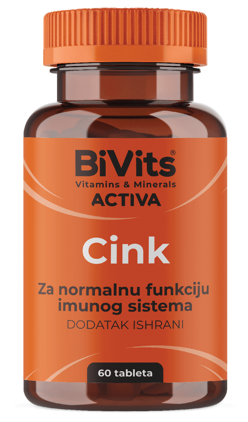 BiVits ACTIVA vitamins&minerals Cink
