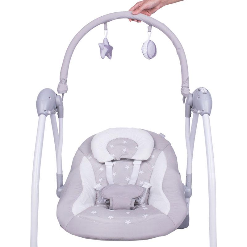 Selected image for Jungle njihalica Baby Swing Grey Stars