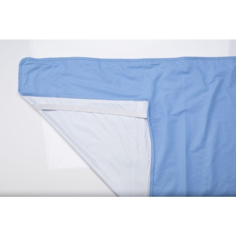 Nepromočivi čaršav za krevetac - plava