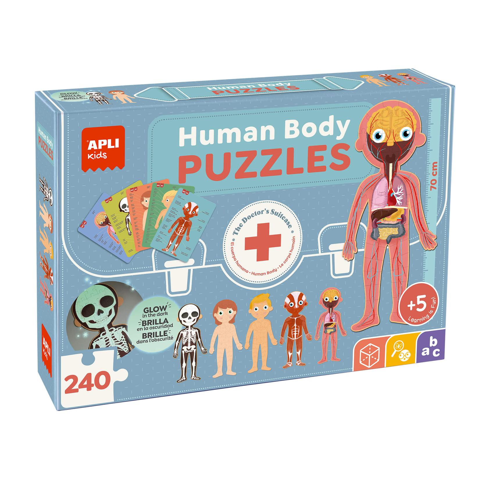 APLI Edukativne puzzle - Ljudsko telo
