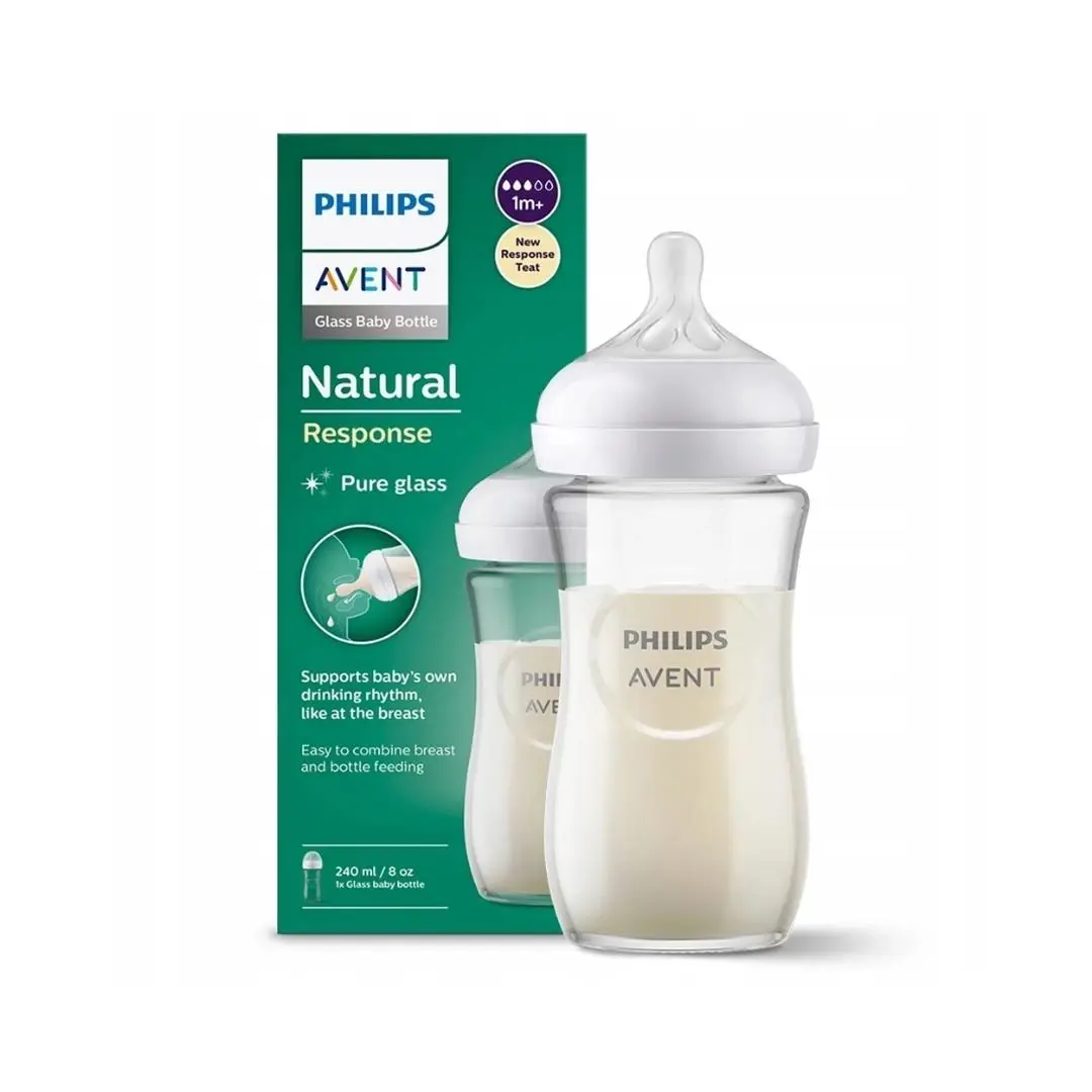 Selected image for AVENT Boca natural response staklo 240ml 933/01