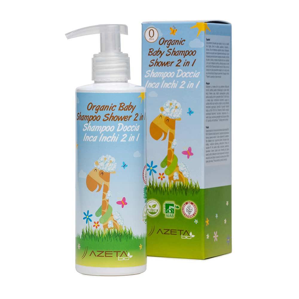 AZETA BIO Organska uljana šampon/kupka za bebe 0m+ 200ml