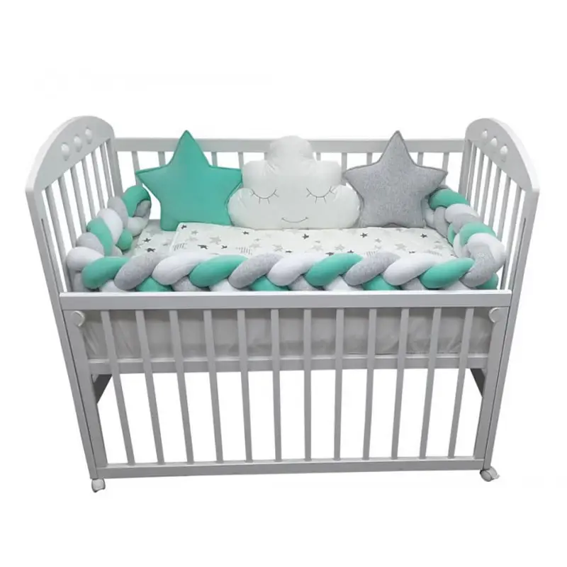 BABY TEXTIL Komplet posteljina za krevetac Bambino 120x60cm mint