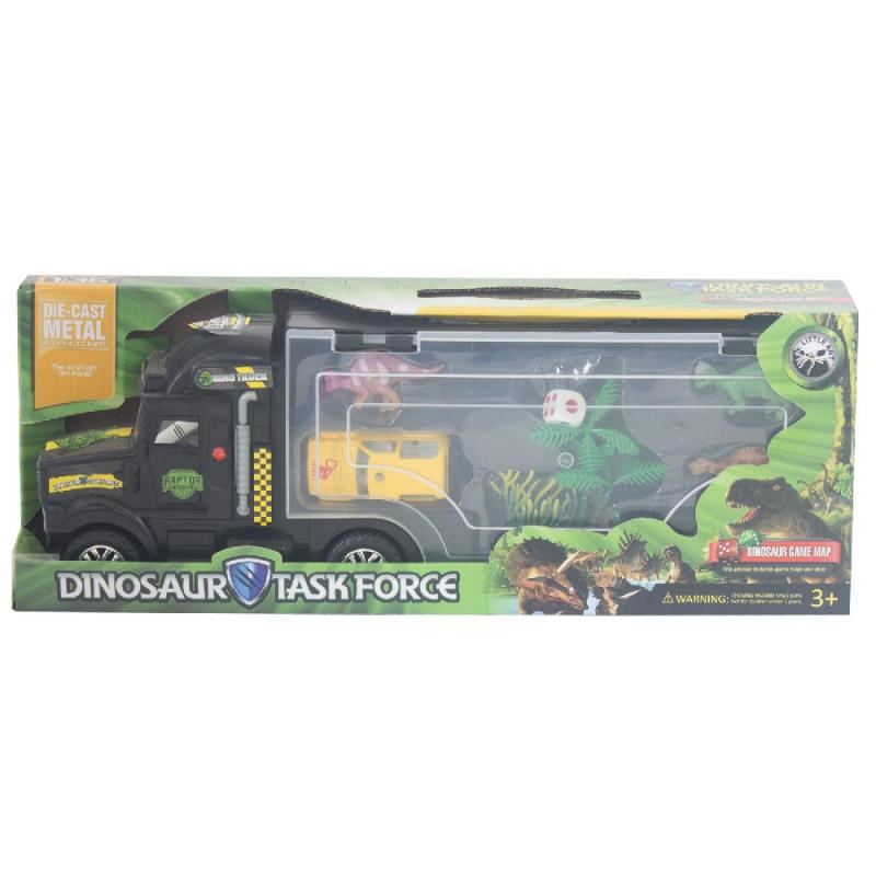 BEST LUCK Vozilo i dinosaurus Dinosaur Task Force