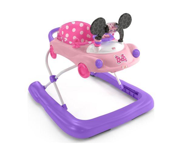 Bright Starts Dubak 3u1 Disney Minnie Mouse Go, Go Bows, 6-24 meseci, Ljubičasti