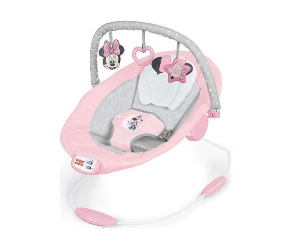 BRIGHT STARTS Ležaljka za bebe Minnie Mouse Rosy Skies 12206