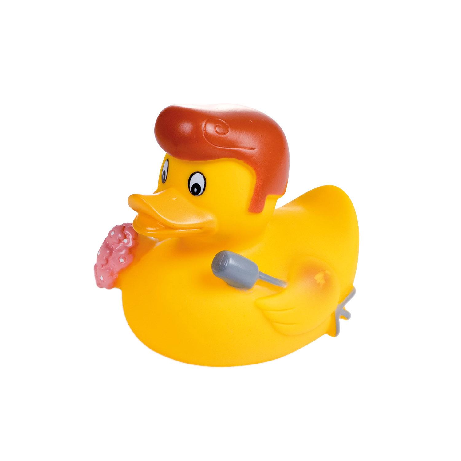 CANPOL BABIES Igračka za kupanje patkica pevač žuto-plava