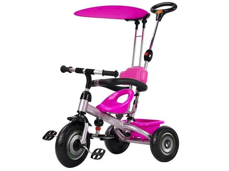 CAPRIOLO Dečiji tricikl sa suncobranom, Roze, 290090
