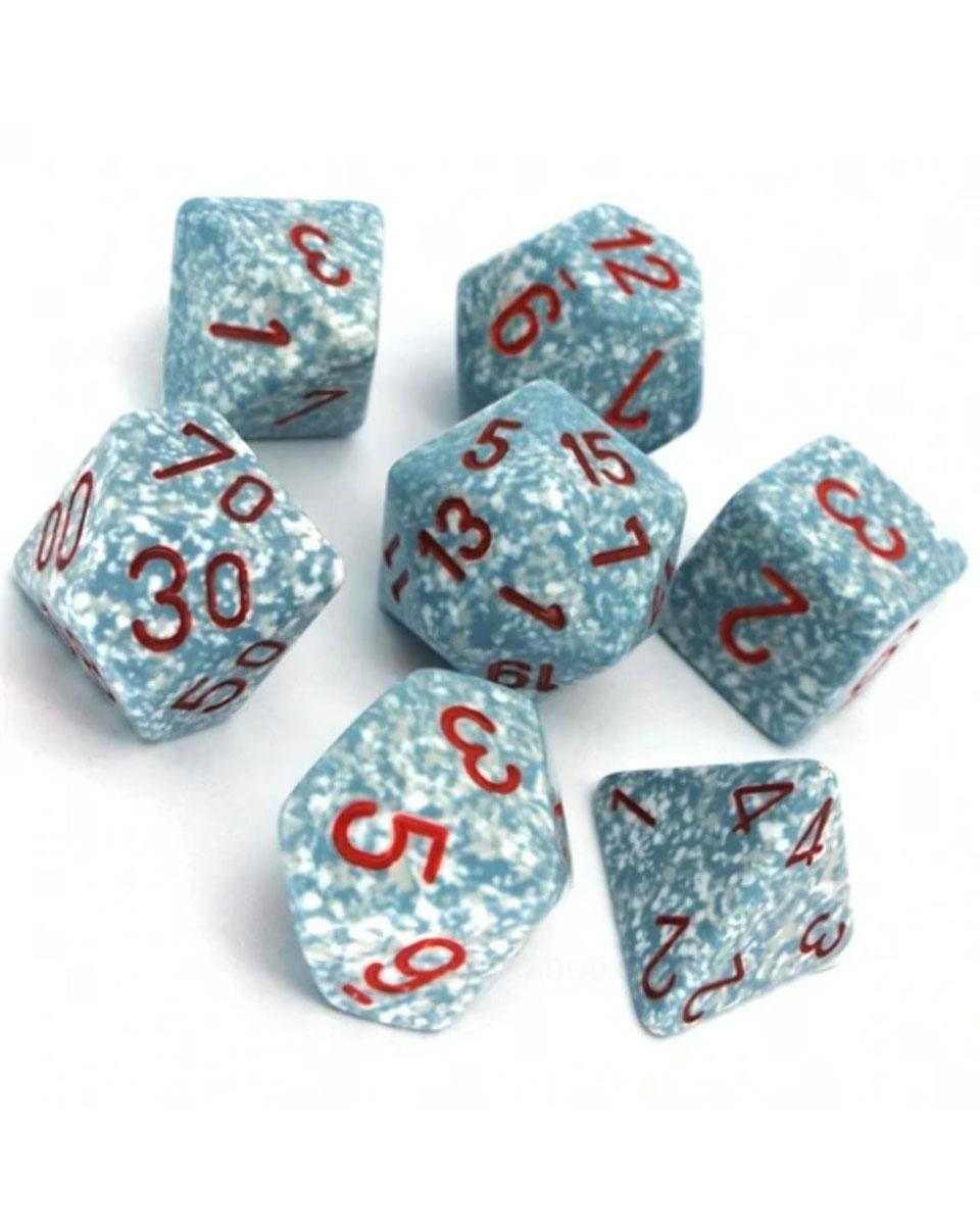 CHESSEX Kockice Polyhedral Speckled Air 7/1