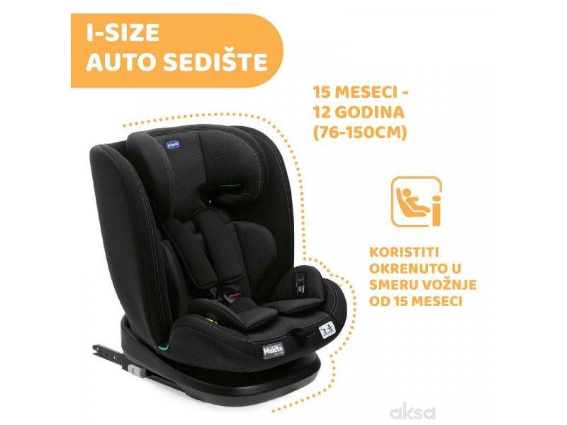 Selected image for CHICCO A076422 A-S MOKITA Auto sedište za decu i-Size, 76-150cm, 15-36kg, Crno