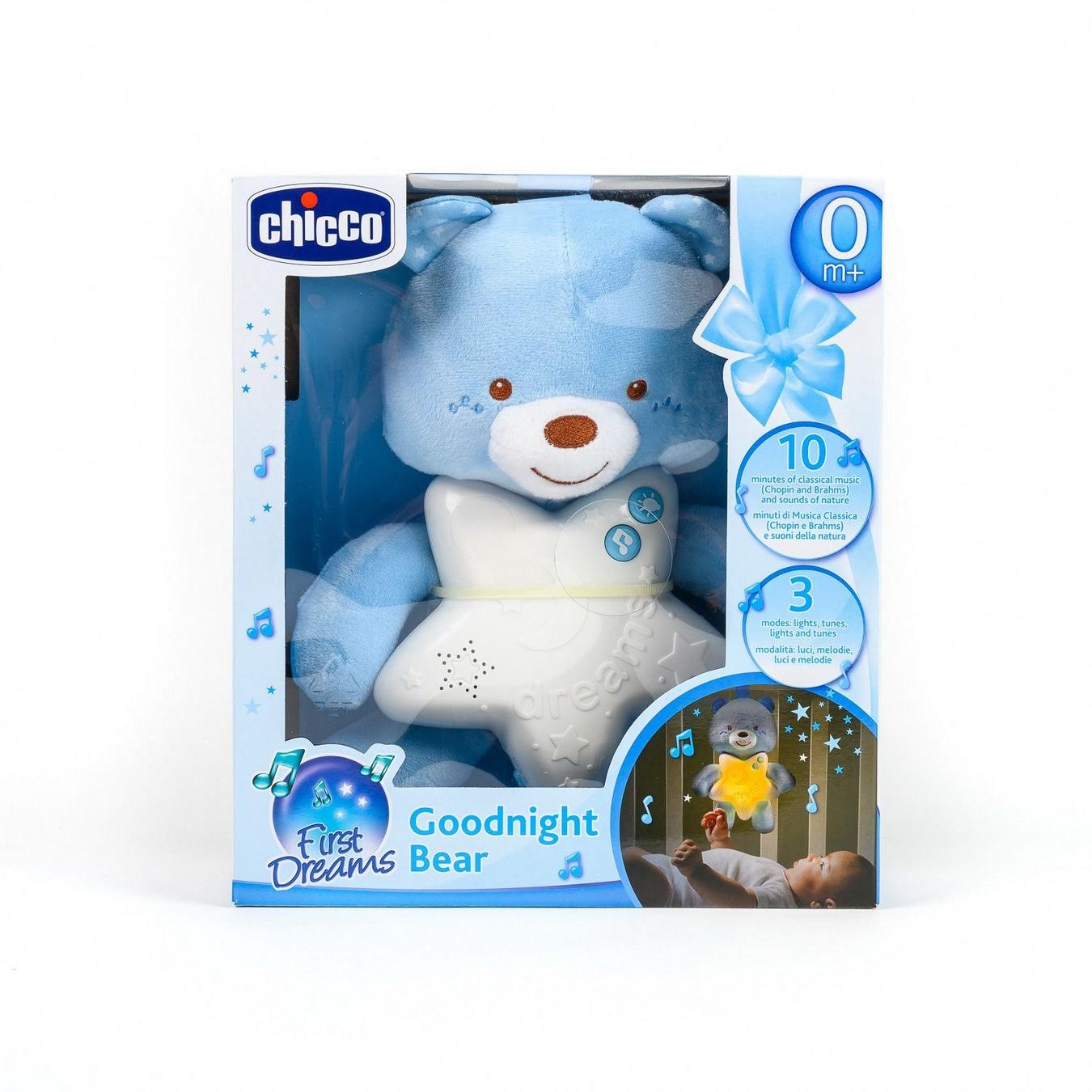 Selected image for CHICCO TOYS Noćna lampa GOODNIGHT Meda plava