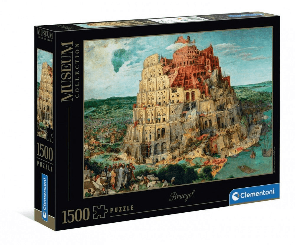 CLEMENTONI Puzzle 1500 delova Museum Babel Tower