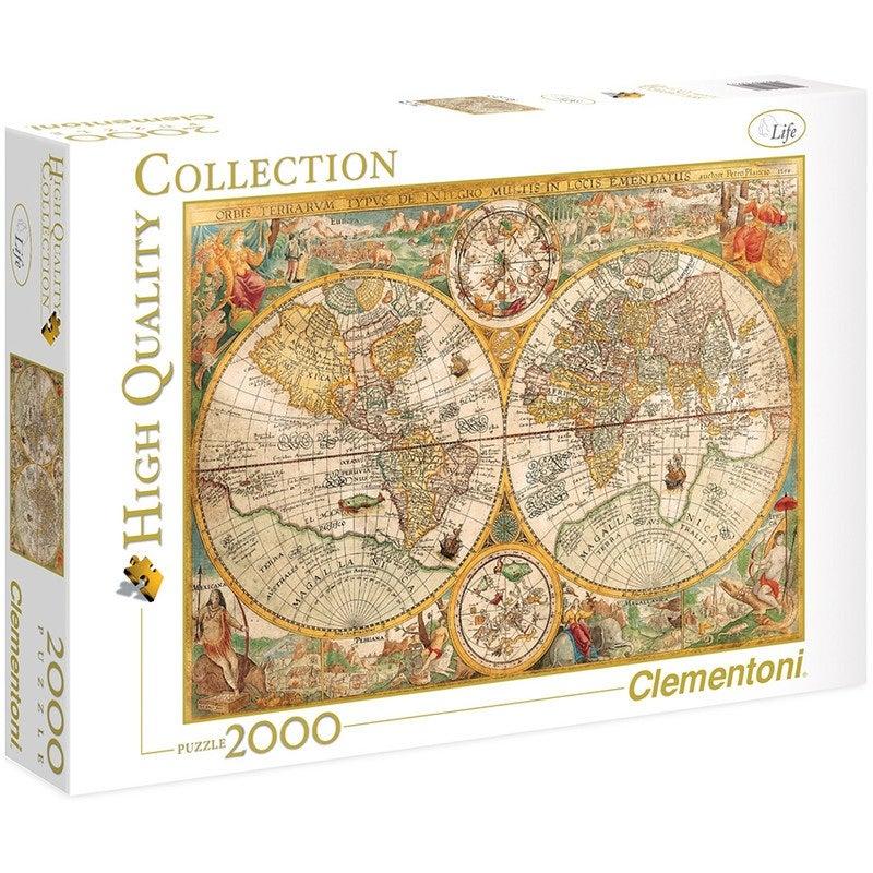CLEMENTONI Puzzle 2000 delova Ancient Map